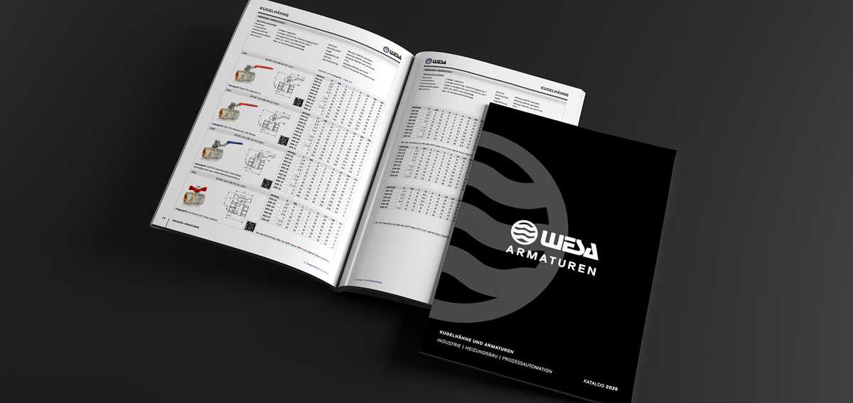 Wesa Mc Der neue WESA Katalog 2025 – WESA Armaturen GmbH